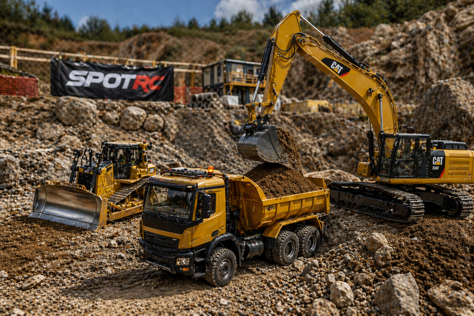 Zone Site de construction SPOT RC