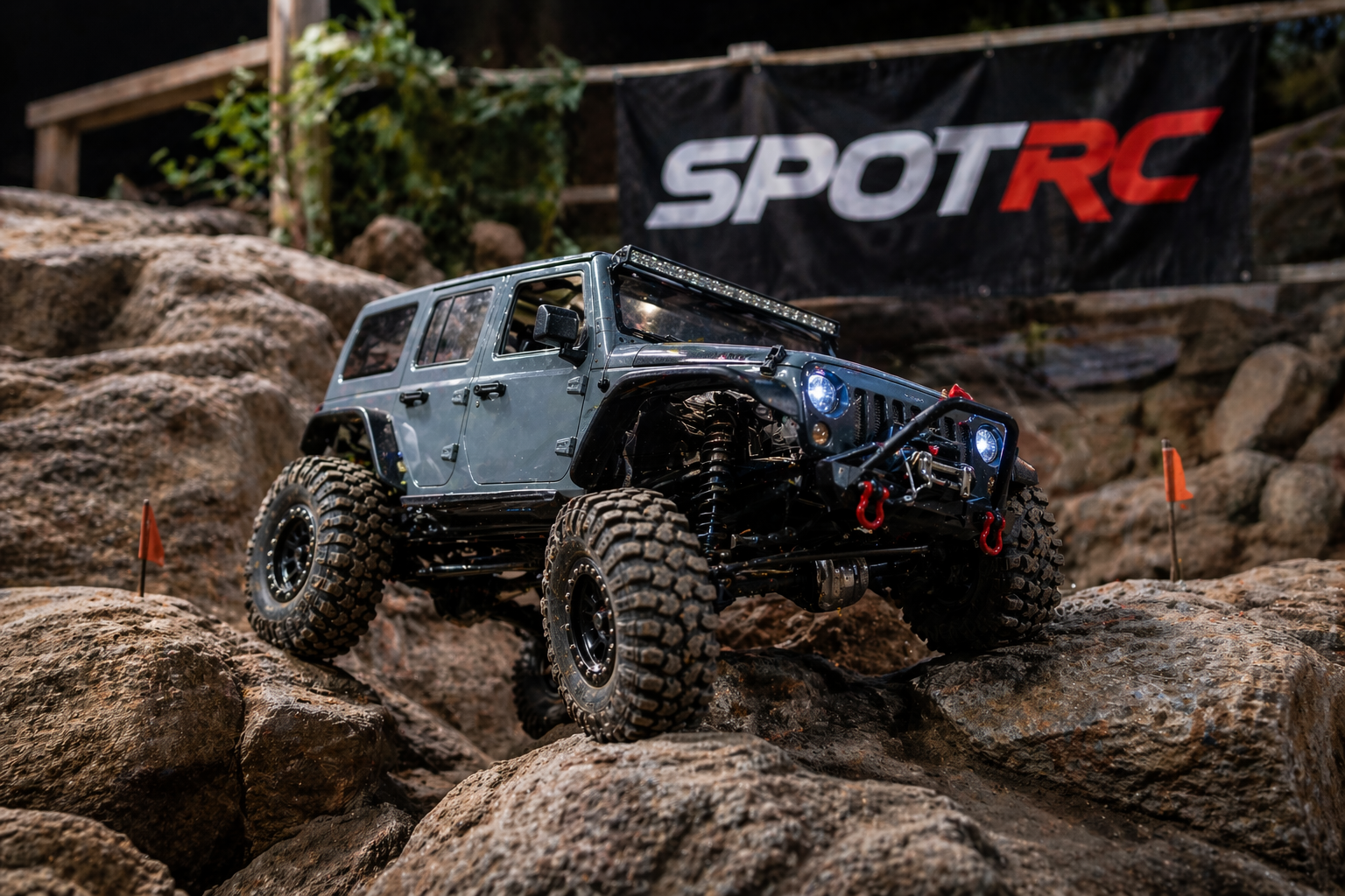 Zone Crawling SPOT RC